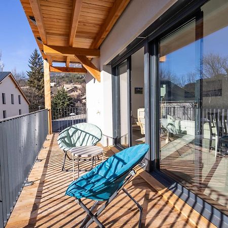 Au Calme Des Sommets - Vue Montagne Apartment Embrun Exterior photo